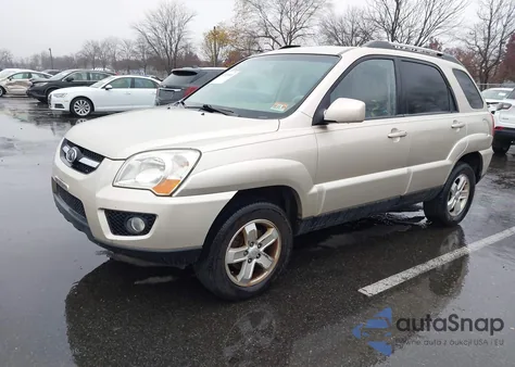 2009 Kia Sportage Ex V6 из США, поврежденный, VIN KNDJF723997634463